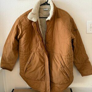 Columbia Winter Jacket with Sherpa Lining- Women's